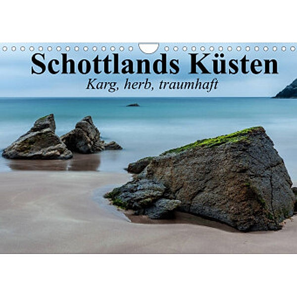 Schottlands Küsten. Karg, herb, traumhaft (Wandkalender 2022 DIN A4 quer), Elisabeth Stanzer