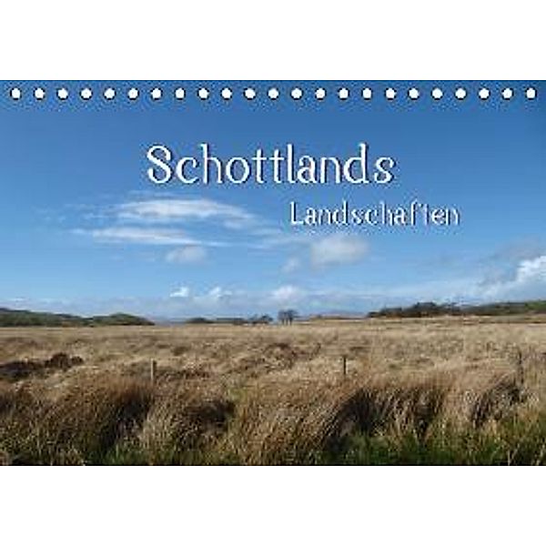 Schottlands Landschaften (Tischkalender 2016 DIN A5 quer), bwd