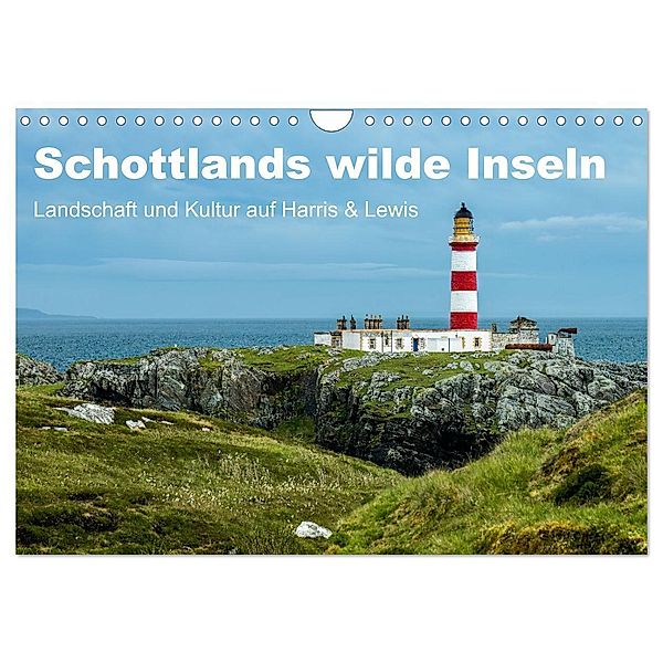 Schottlands wilde Inseln (Wandkalender 2024 DIN A4 quer), CALVENDO Monatskalender, Leon Uppena