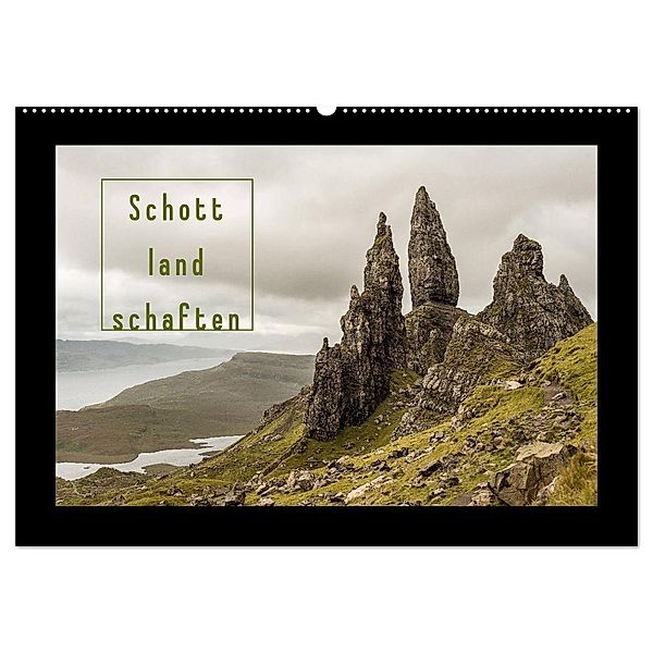 Schottlandschaften (Wandkalender 2024 DIN A2 quer), CALVENDO Monatskalender, Markus Limmer