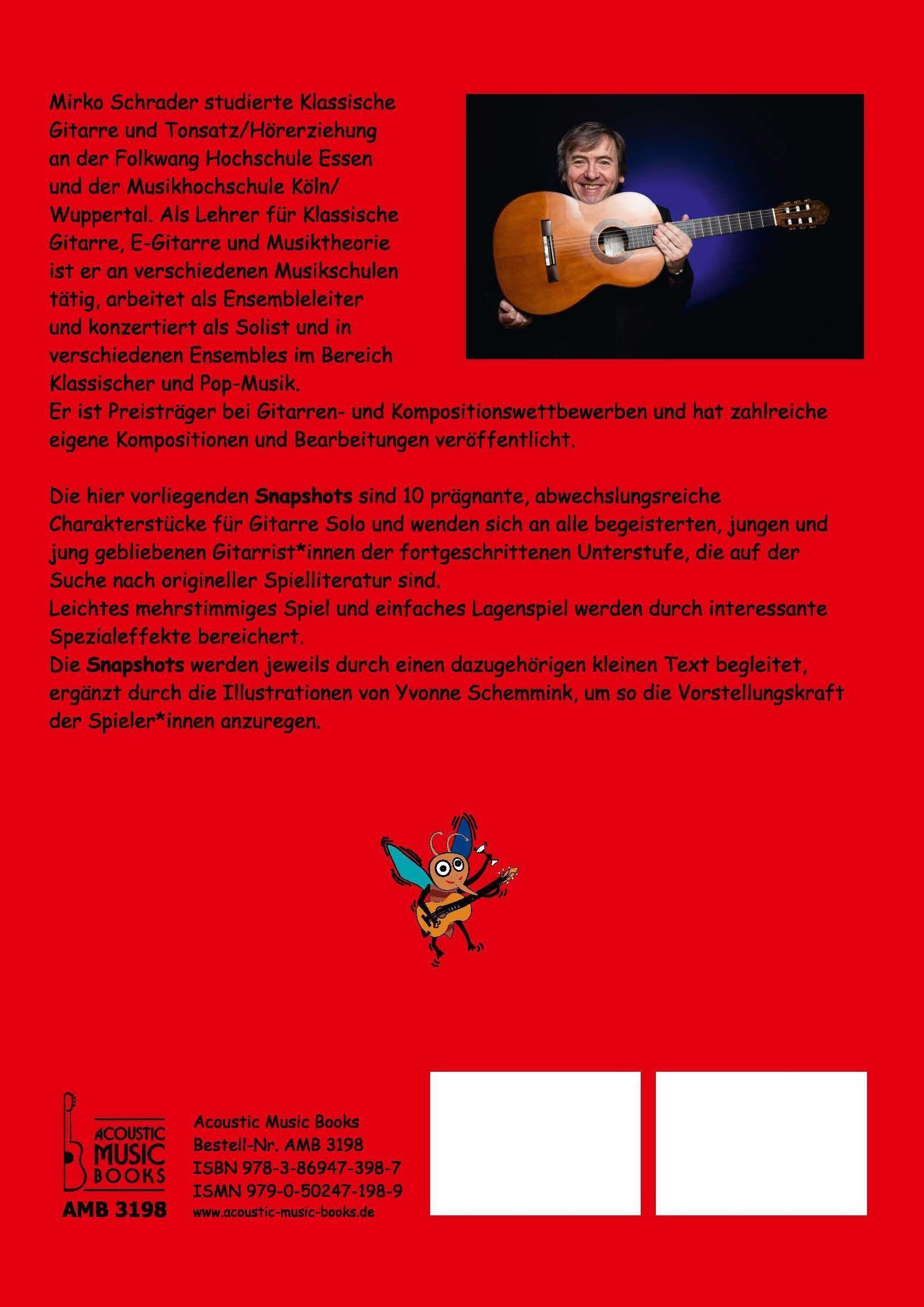Schrader, M: Snapshots für Gitarre. kaufen | tausendkind.de