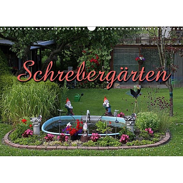 Schrebergärten (Wandkalender 2021 DIN A3 quer), Martina Berg