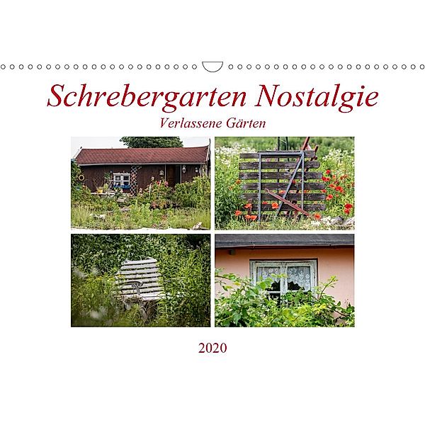Schrebergarten Nostalgie (Wandkalender 2020 DIN A3 quer)