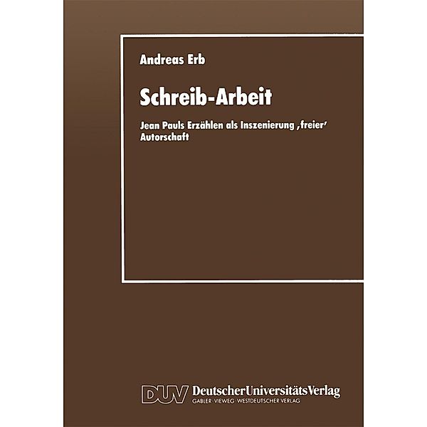 Schreib-Arbeit, Andreas Erb