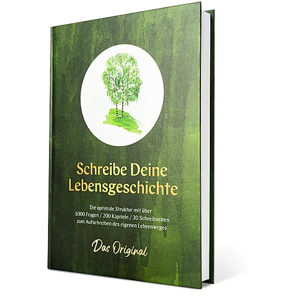 Schreibe Deine Lebensgeschichte - Das Original (GRÜN), Stephan Gabriel