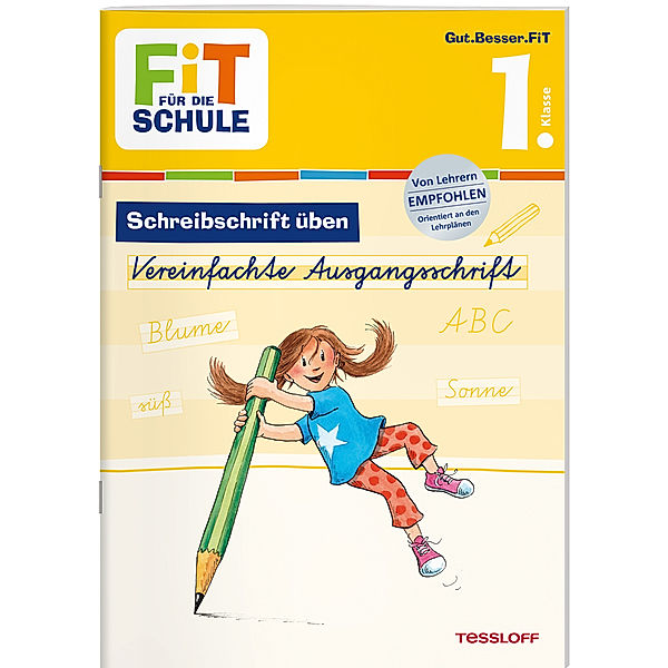 Schreibschrift üben. Vereinfachte Ausgangsschrift 1. Klasse, Sabine Schwertführer