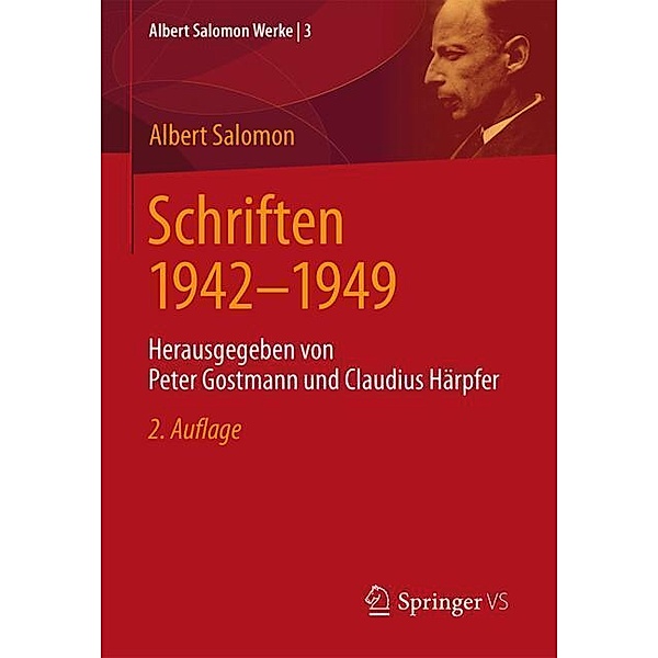 Schriften 1942-1949, Albert Salomon