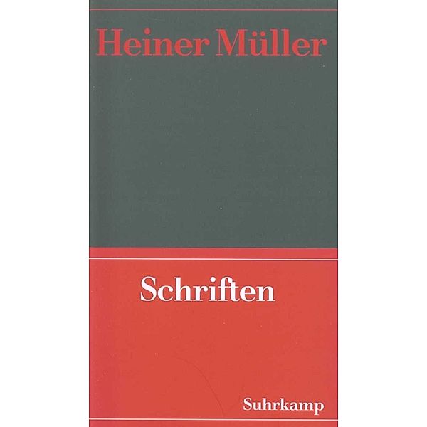 Schriften, Heiner Müller