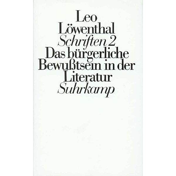 Schriften. 5 Bände, Leo Löwenthal