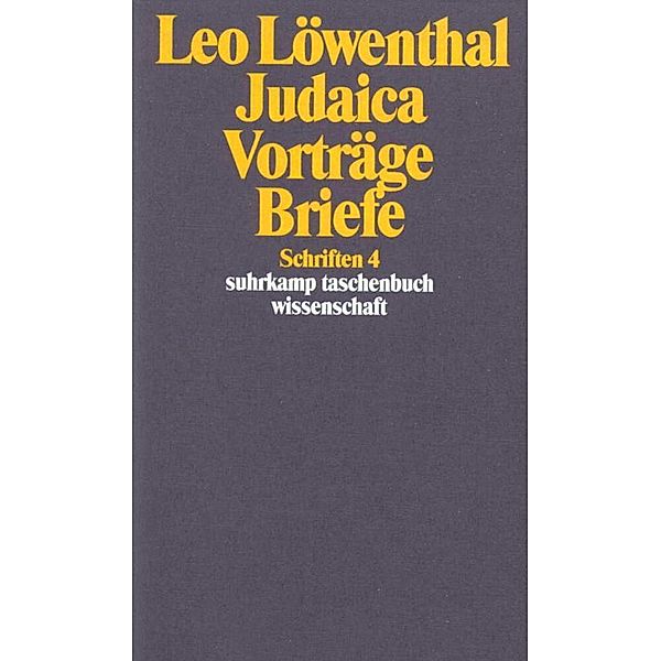 Schriften.Bd.4, Leo Löwenthal