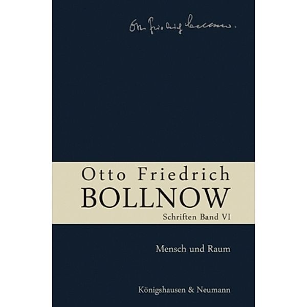 Schriften: Bd.6 Bollnow, Otto Fr., Otto Fr. Bollnow