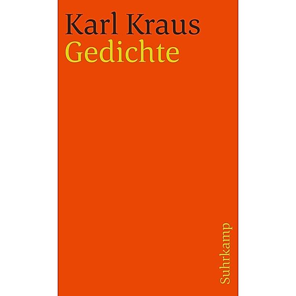 Schriften in den suhrkamp taschenbüchern. Erste Abteilung. Zwölf Bände, Karl Kraus