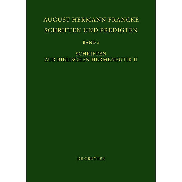 Schriften zur Biblischen Hermeneutik II.Tl.2