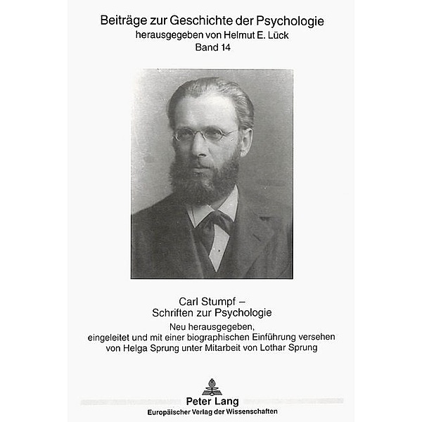 Schriften zur Psychologie, Helga Sprung