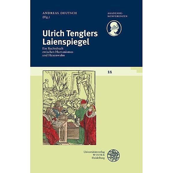 Schriftenreihe des Deutschen Rechtswörterbuchs / Ulrich Tenglers Laienspiegel