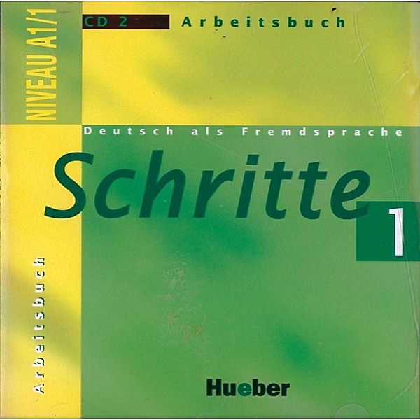 Schritte - Deutsch als Fremdsprache: Bd.1 1 Audio-CD zum Arbeitsbuch, Audio-CD