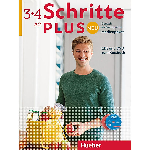 Schritte plus Neu - 3+4 - Schritte plus Neu - Medienpaket, CDs und DVD zum Kursbuch.Bd.3+4, Daniela Niebisch, Sylvette Penning-Hiemstra, Angela Pude, Franz Specht