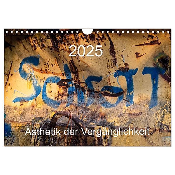 Schrott - Ästhetik der Vergänglichkeit (Wandkalender 2025 DIN A4 quer), CALVENDO Monatskalender, Calvendo, Max Watzinger