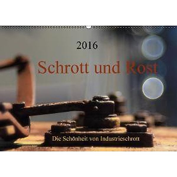 Schrott und Rost (Wandkalender 2016 DIN A2 quer), Anette Damm