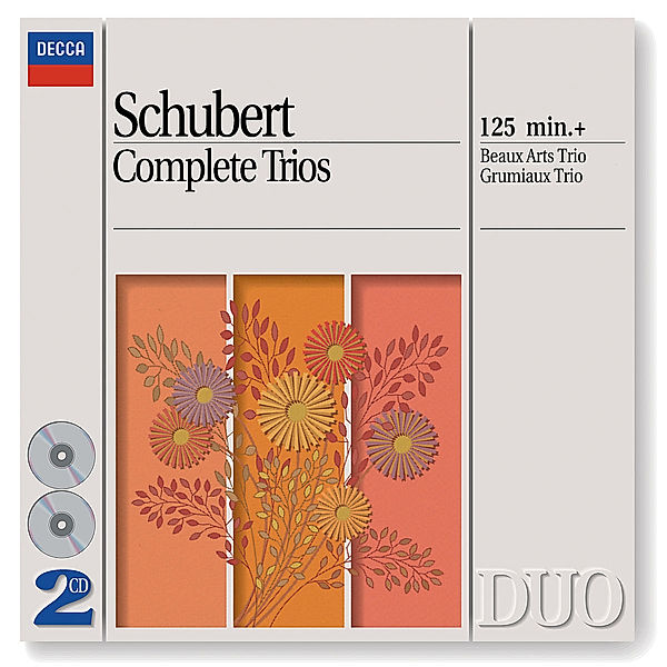 Schubert: Complete Trios, Beaux Arts Trio, Grumiaux Trio