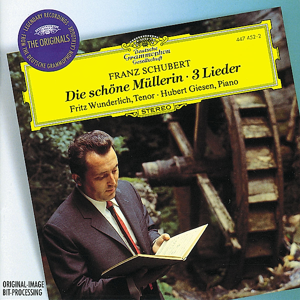 Schubert: Die schöne Müllerin, 3 Lieder, Fritz Wunderlich, Hubert Giesen