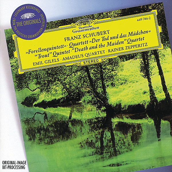 Schubert: Piano Quintet The Trout, String Quartet Death and the Maiden, Emil Gilels, Amadeus Quartett