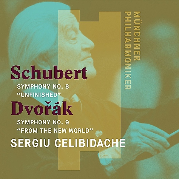 Schubert Sinfonie Nr 8 Unvollendete / Dvorak Sinfonie Nr. 9 Aus der neuen Welt, Sergiu Celibidache, Mp