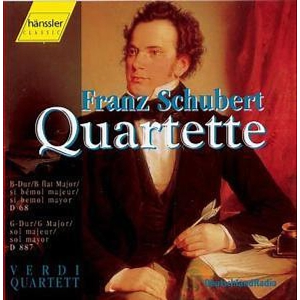 Schubert: Streichquartette D887, Verdi Quartett