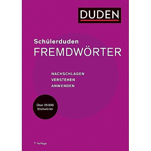 Schülerduden Fremdwörter