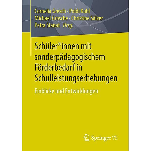 Schüler*innen mit sonderpädagogischem Förderbedarf in Schulleistungserhebungen