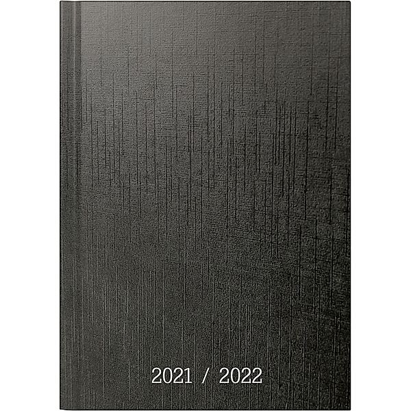 Schülerkalender 2021/2022 (18 Monate) Mystère, A5 Balacron schwarz