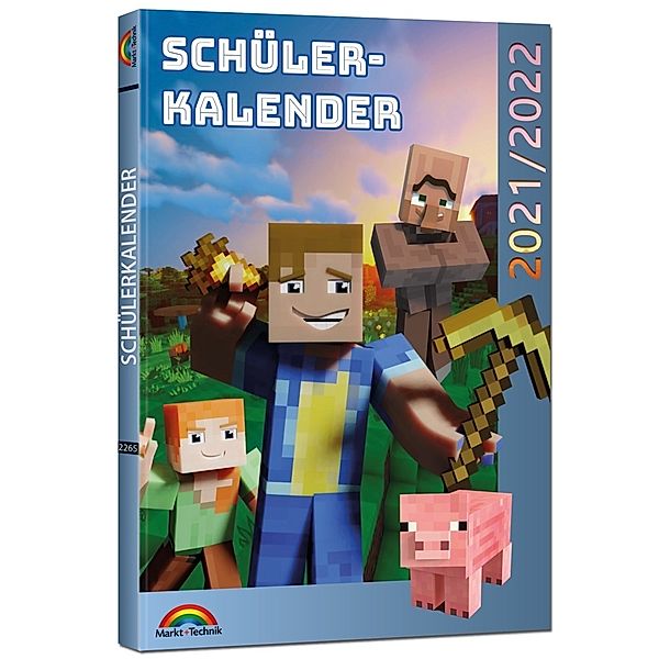 Schülerkalender 2021/2022 Minecraft, David Haberkamp