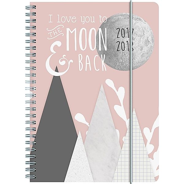 Schülerkalender A5 PP Moon 2017/2018