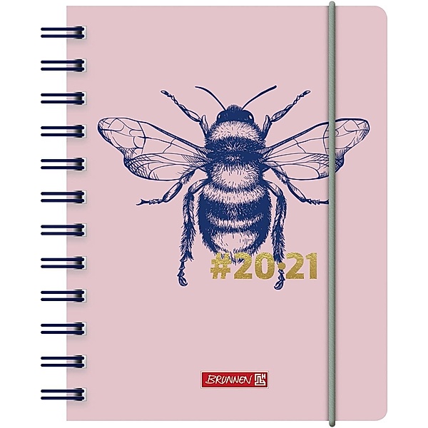 Schülerkalender #Harmony, Bumblebee, A6, 2020/2021, PP-Einband