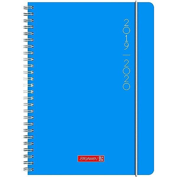 Schülerkalender Plain Blue 2019/2020, A5