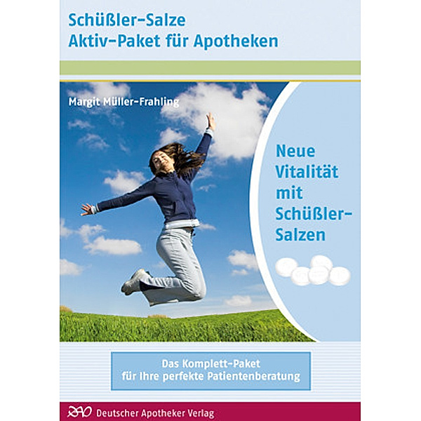 Schüssler-Salze Aktiv-Paket für Apotheken, Patientenflyer: Neue Vitalität mit Schüssler-Salzen, Margit Müller-Frahling