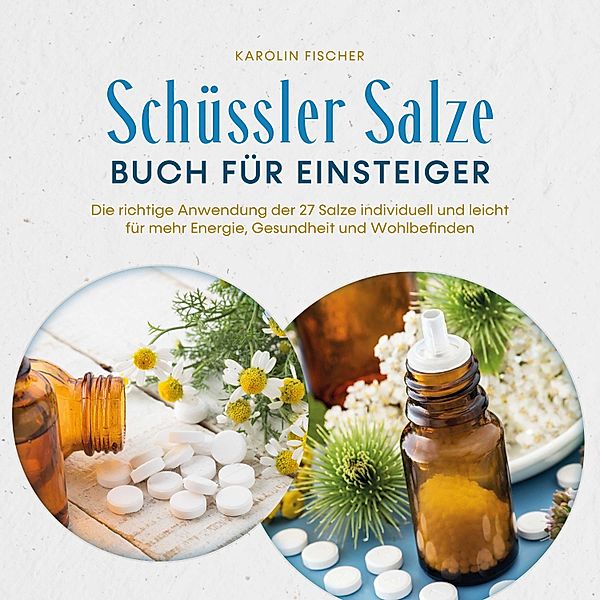 Schüssler Salze Buch für Einsteiger: Die richtige Anwendung der 27 Salze individuell und leicht für mehr Energie, Gesundheit und Wohlbefinden - Schritt für Schritt von der Theorie bis zur Praxis, Karolin Fischer