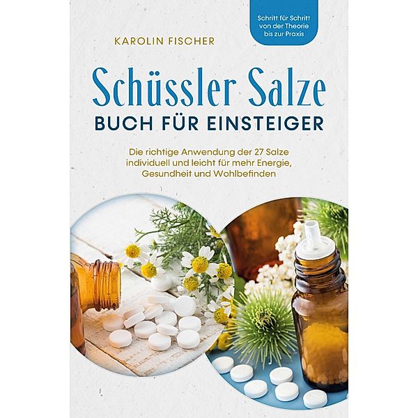 Schüssler Salze Buch für Einsteiger: Die richtige Anwendung der 27 Salze individuell und leicht für mehr Energie, Gesundheit und Wohlbefinden - Schritt für Schritt von der Theorie bis zur Praxis, Karolin Fischer