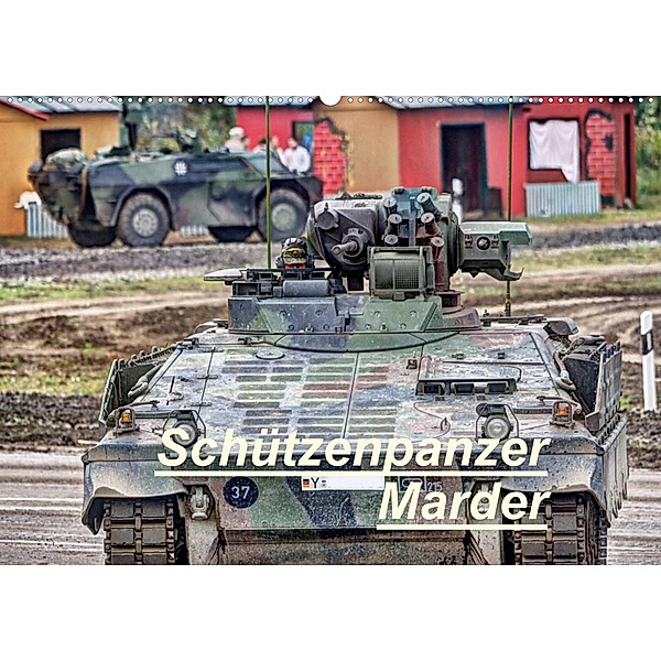 Schützenpanzer Marder (Wandkalender 2023 DIN A2 quer), Hoschie-Media