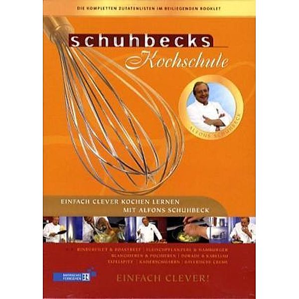 Schuhbecks Kochschule, 2 DVDs, Alfons Schuhbeck