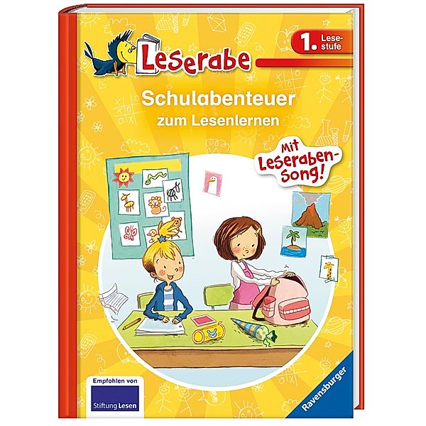 Schulabenteuer zum Lesenlernen - Leserabe 1. Klasse - Erstlesebuch für Kinder ab 6 Jahren, Judith Allert, Julia Breitenöder