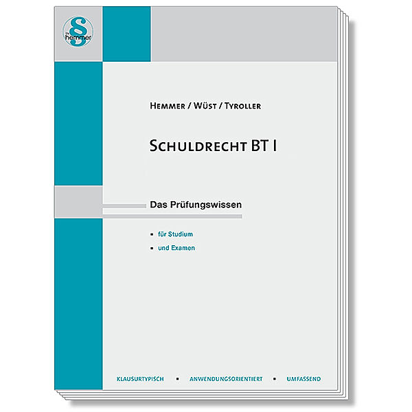 Schuldrecht BT I, Karl-Edmund Hemmer, Achim Wüst, Michael Tyroller