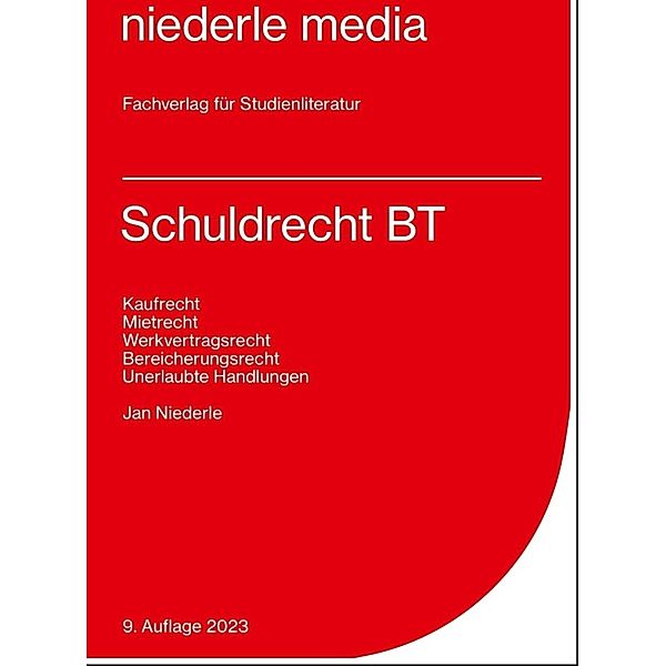 Schuldrecht BT - Karteikarten - 2023, Jan Niederle