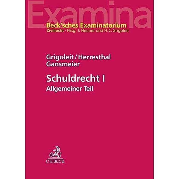 Schuldrecht I.Bd.1, Hans-Günther Grigoleit