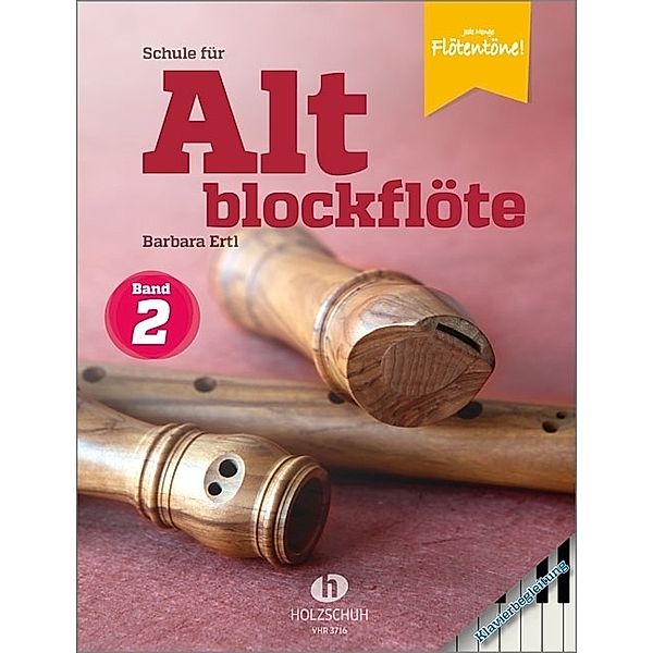 Schule für Altblockflöte 2 - Klavierbegleitung