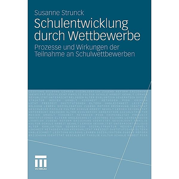 Schulentwicklung durch Wettbewerbe, Susanne Strunck