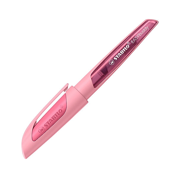 STABILO® Schulfüller STABILO® EASYbuddy Pastel mit Standard-Feder M in rosiges rouge