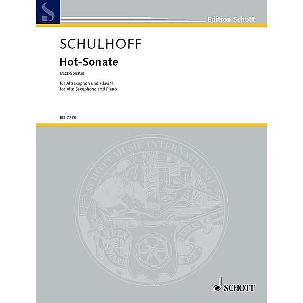 Schulhoff, E: Hot-Sonate