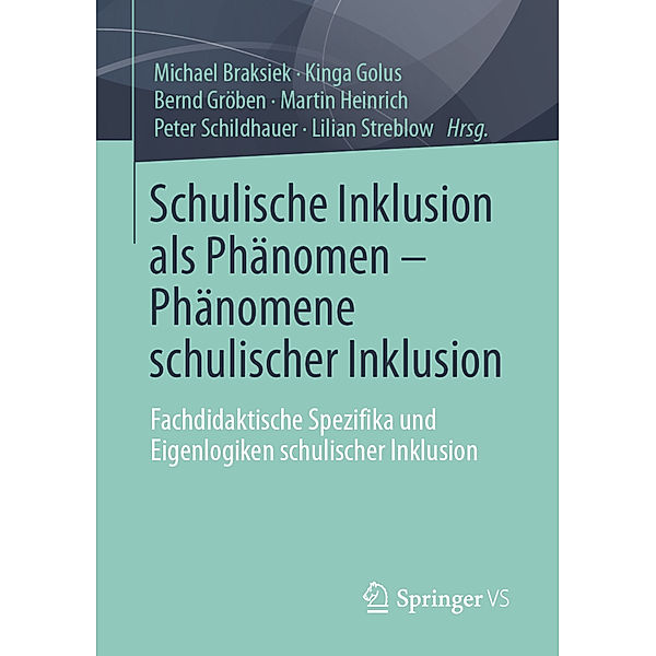 Schulische Inklusion als Phänomen - Phänomene schulischer Inklusion