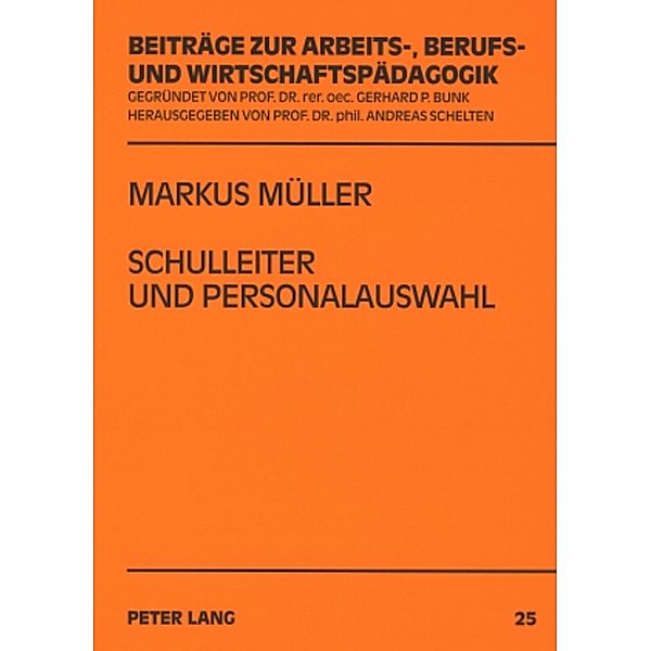 Schulleiter und Personalauswahl, Markus Müller